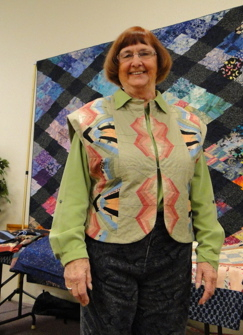 Janet Shore - Quilted Vest